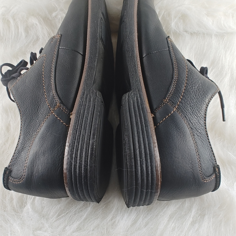Dockers Black Leather Men’s Dress Shoes Lace Up Oxford Size 12M - Picture 10 of 15